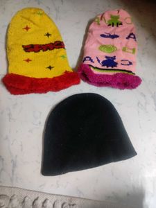Kids Hats Bundle - 3 Cute Hat