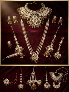 Exquisite Indian Bridal Jewellery Set