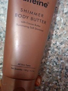 mCaffeine Shimmer Body Butter