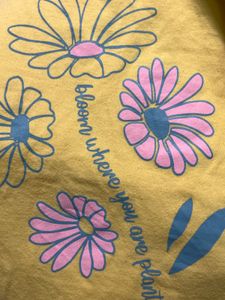 Yellow Floral T-Shirt