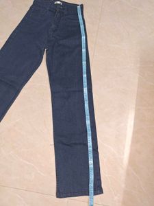 Wide Leg Jeans/ straight fit jeans (dark wash)