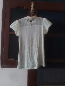 Elegant White Lace Top
