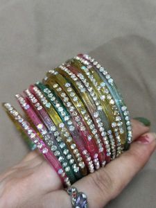 Sparkling Rhinestone Bangles