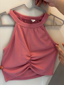 ZARA Ruched  Tank Top