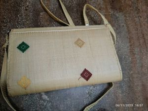 new pure handmade embroidery Elegant Crossbody Bag