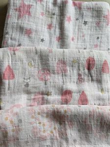 Cute Baby Swaddle Blankets Set of 3