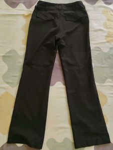 Striped Black Pants