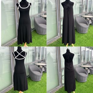 Chic Black Maxi Dresses Set