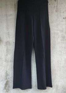navy blue straight pants ✧