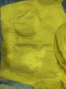 Elegant Yellow and White Lehenga Choli Set