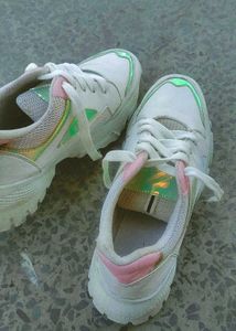 Stylish White Sneakers