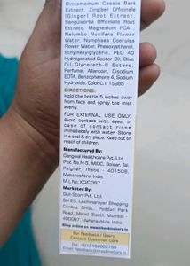 The Skin Story Ginger &amp; Cinnamon Face Mist
