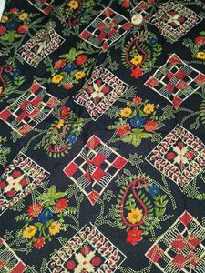 Bohemian black Print Kurta