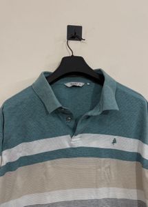 Men's Striped Polo Shirt