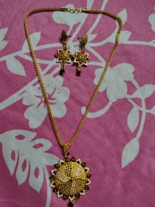 Gold Toned Ethnic Jewelry Sets