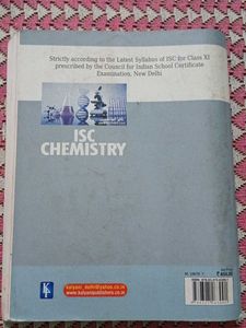 ISC Chemistry Class XI - Part I &amp; II Combo
