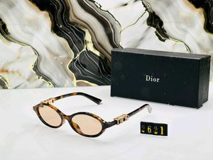 Dior Tortoiseshell Oval Sunglasses