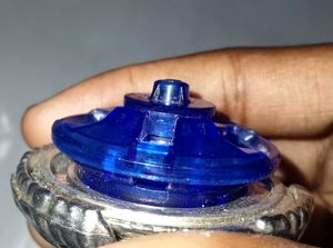 Rago Metal Diablo Nemesis beyblade with launcher