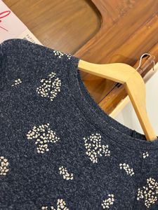 Cozy Floral Print Sweatshirt