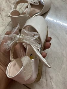 Party Wear Semi Shoe Sandal For Girls