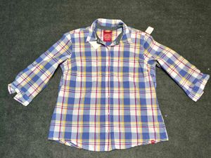 Dickies Women's Plaid Checkered Utility Shirt