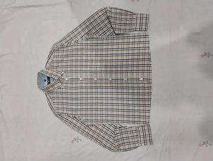 Checkered Button-Down Boxxy fit Shirt