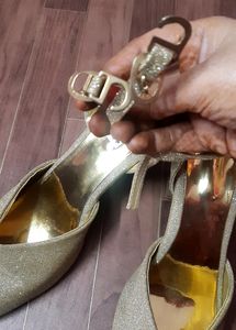 Golden heels
