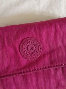 Vibrant Pink Kipling Wallet