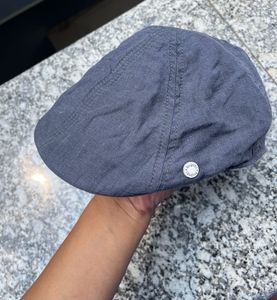 Men's Grey Cap &amp; Adidas trouser