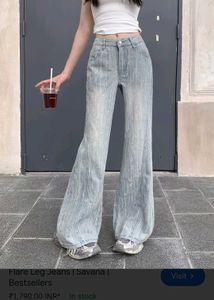 Light Wash Flare Jeans