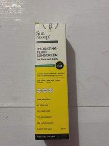 Sun Scoop Hydrating Fluid Sunscreen SPF 60