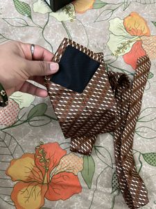 Men's Geometric Patterned Tie