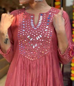 Elegant Embroidered Kurta Set