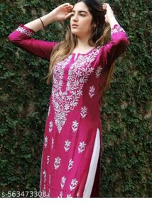 Elegant Embroidered Kurta