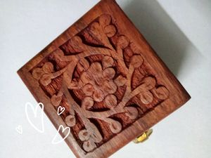 Vintage Wooden Jewellery Box💫💎