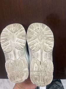 White Velcro Sneakers