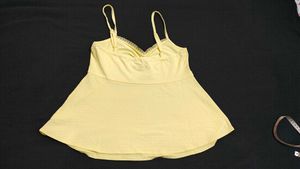 Yellow Causal Wear Top.
