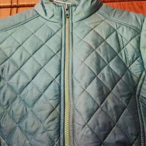 Blue puffer jacket 🧥minor Stain Shown In Pic