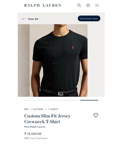 Black Polo Ralph Lauren T-Shirt