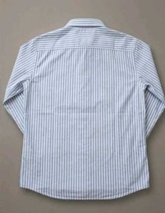 Trendy Blue Striped Shirt For Men/Women