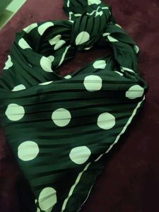 Stylish Polka Dot Scarf
