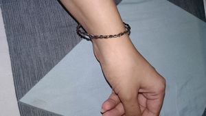 Oxidised Silver Bracelet