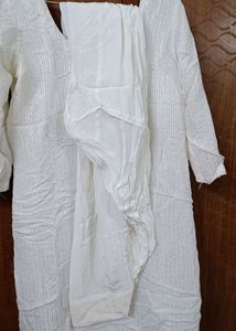 White Cotton Suit