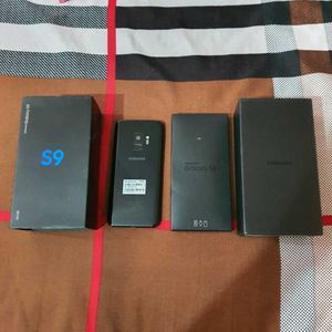 Samsung Galaxy S9 with Box