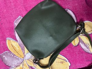Stylish Two-Tone Clutch Bag