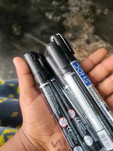DOMS Refilo Permanent Marker Pens (Set of 5)
