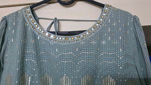 Embellished Sharara dress set