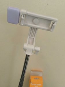 White Selfie Stick Tripod