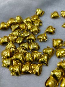 Metal Heart Golden Colour
