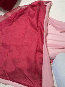 Karva Chauth Special Rana Raji Saree Elegant Pink